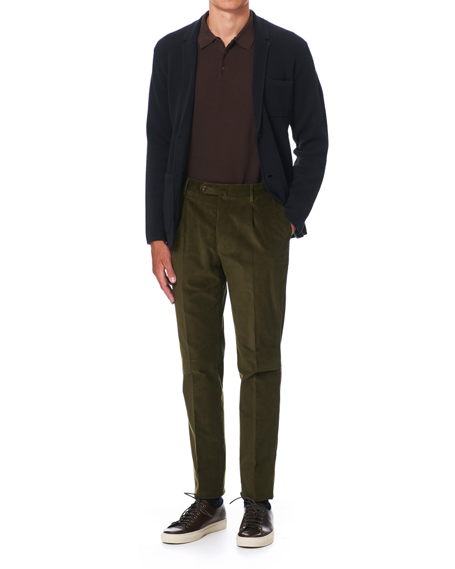 Herren | Sakkos | Z Zegna | Deconstructed Knitted Blazer Navy Blue