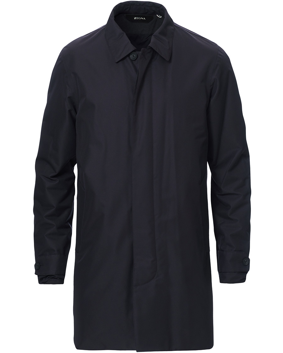 Herren | Jacken | Z Zegna | Micotene Taped Nylon Coat Navy