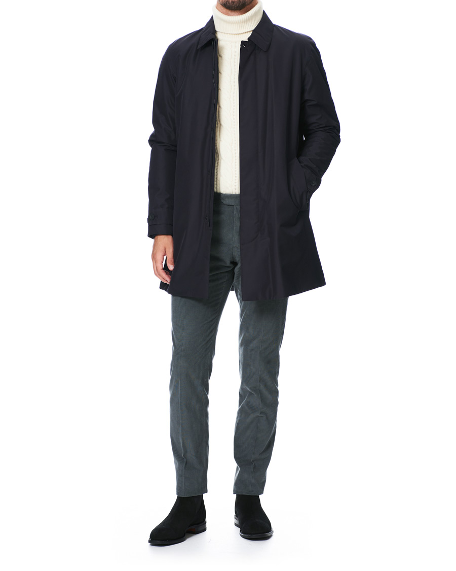 Herren | Jacken | Z Zegna | Micotene Taped Nylon Coat Navy