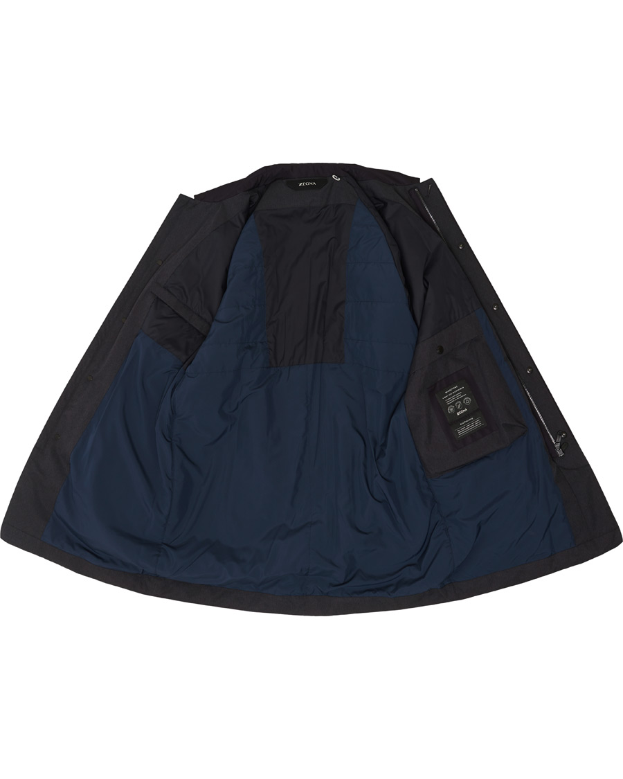 Herren | Jacken | Z Zegna | Micotene Taped Nylon Coat Navy