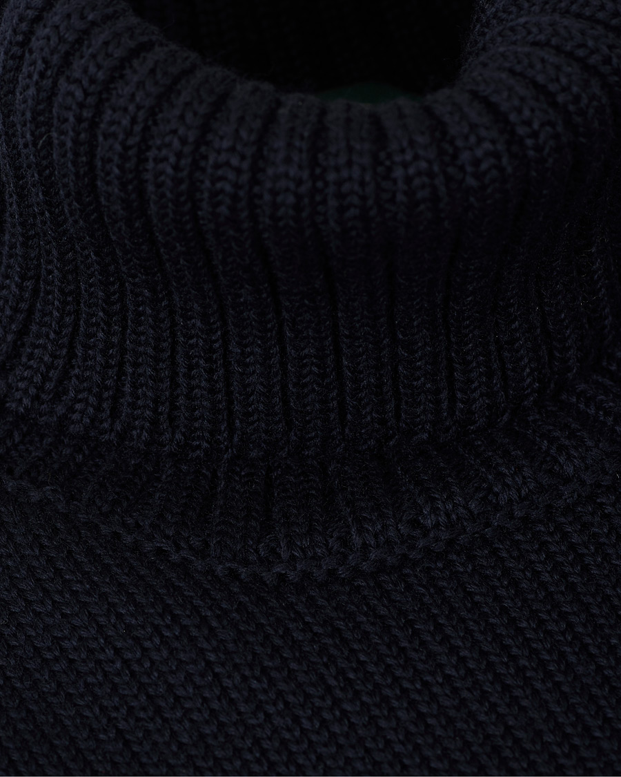 Herren | Pullover | Zanone | Virgin Merino Wool Rollneck Navy
