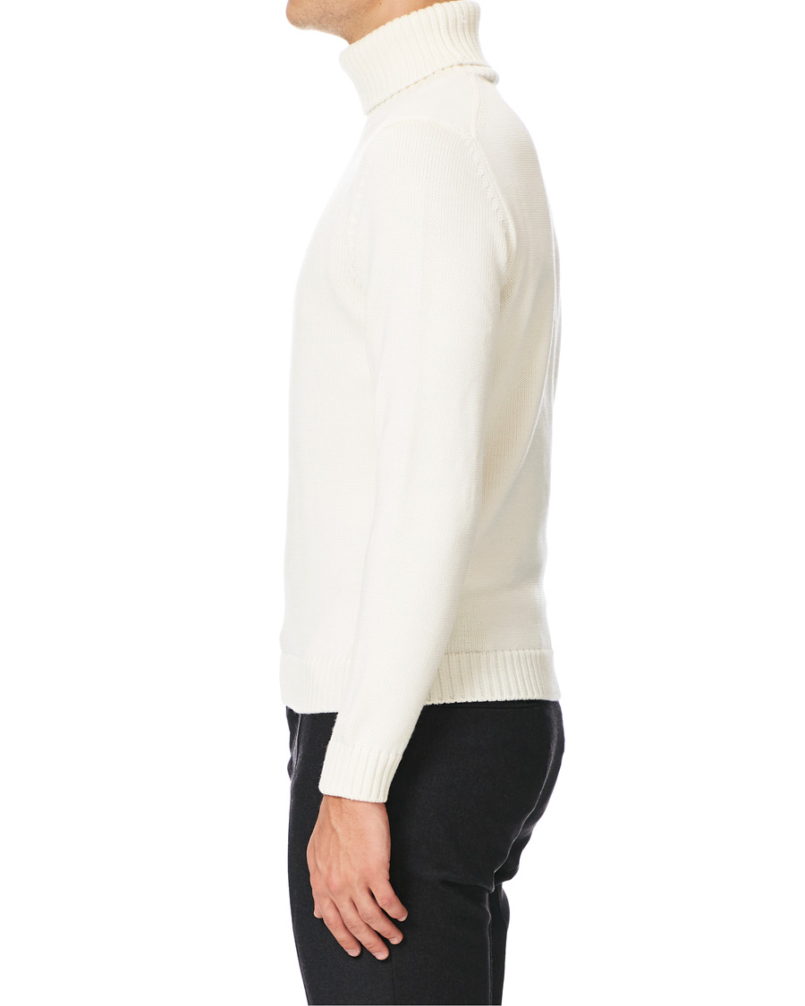 Herren | Pullover | Zanone | Virgin Merino Wool Rollneck Latte