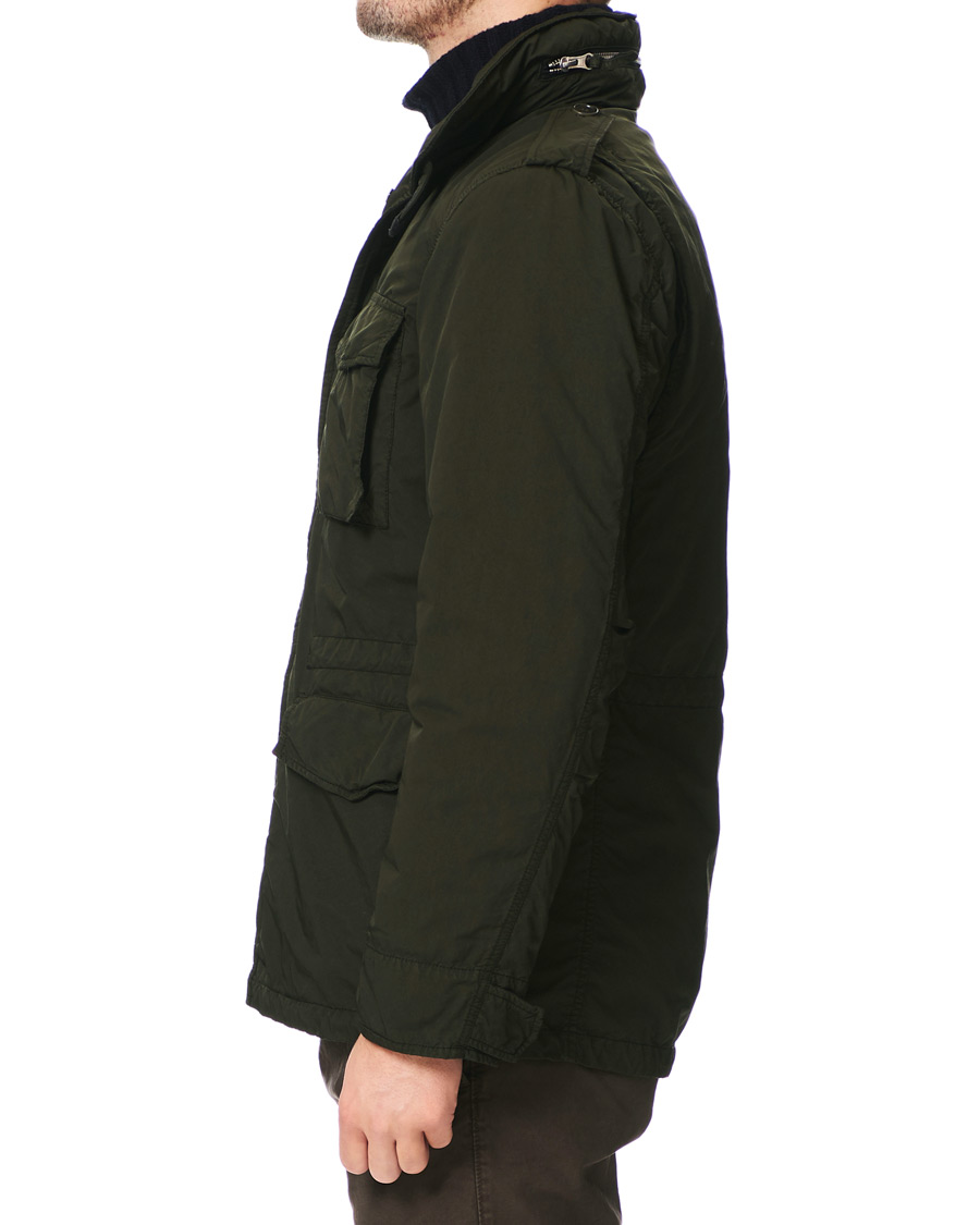 Herren | Jacken | Aspesi | M65 Garment Dyed Field Jacket Dark Green