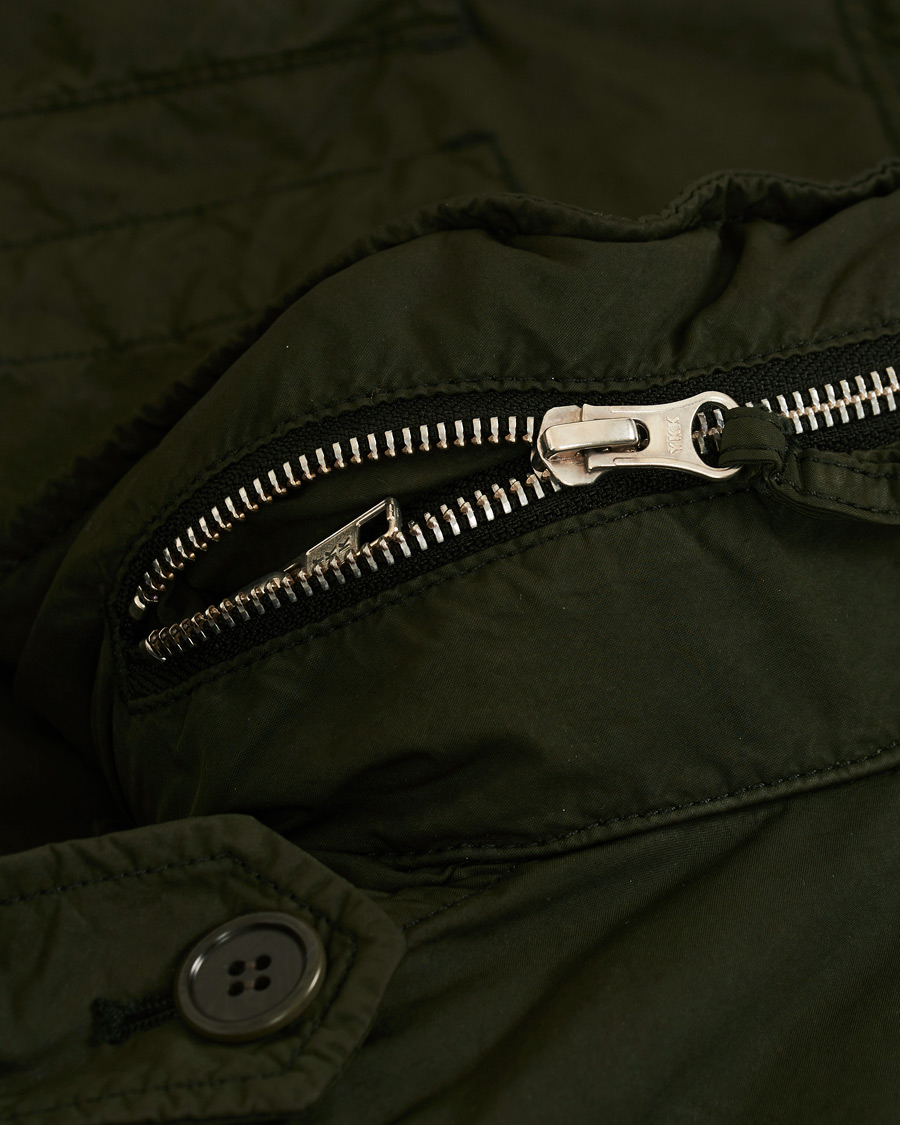 Herren | Jacken | Aspesi | M65 Garment Dyed Field Jacket Dark Green
