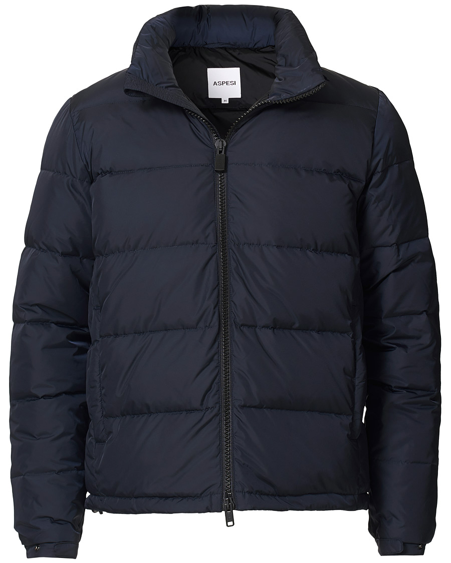 Aspesi Short Down Jacket Navy