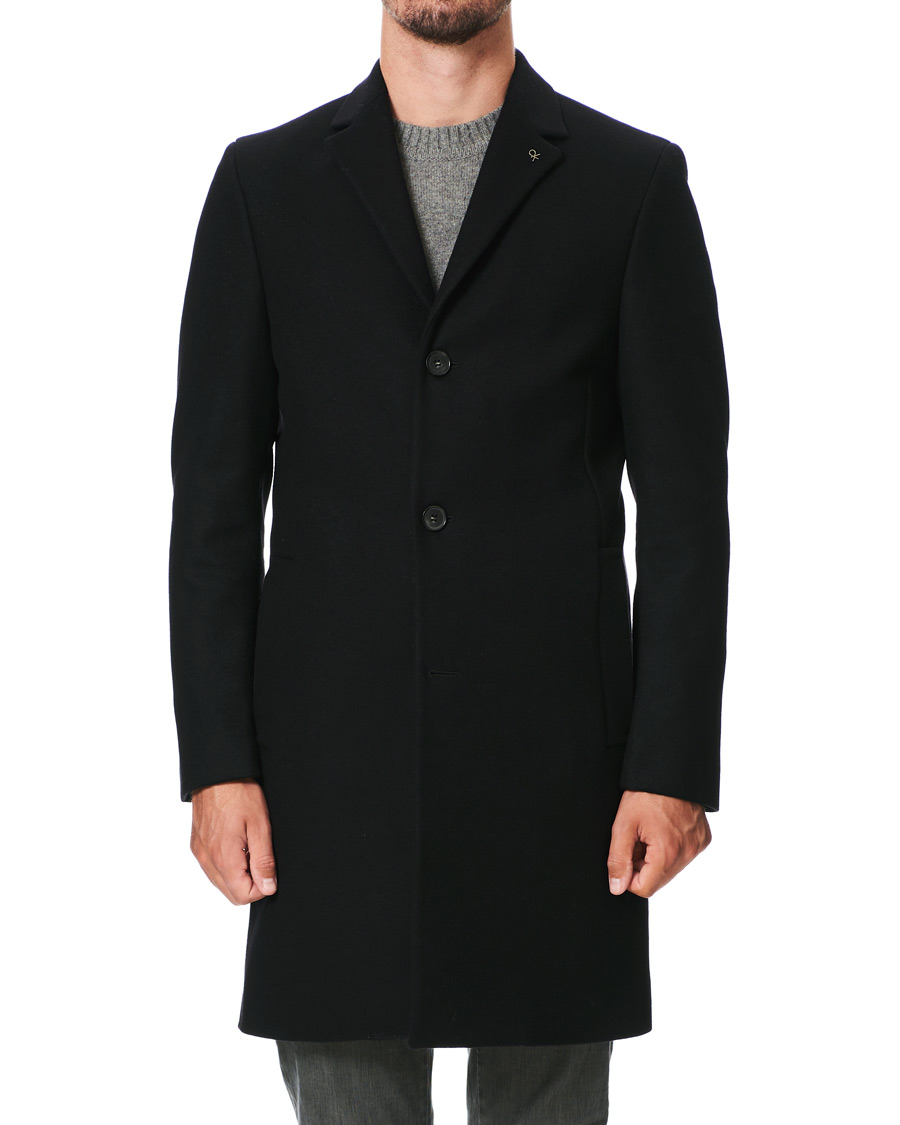 Herren | Jacken | Calvin Klein | Wool/Cashmere Coat Black