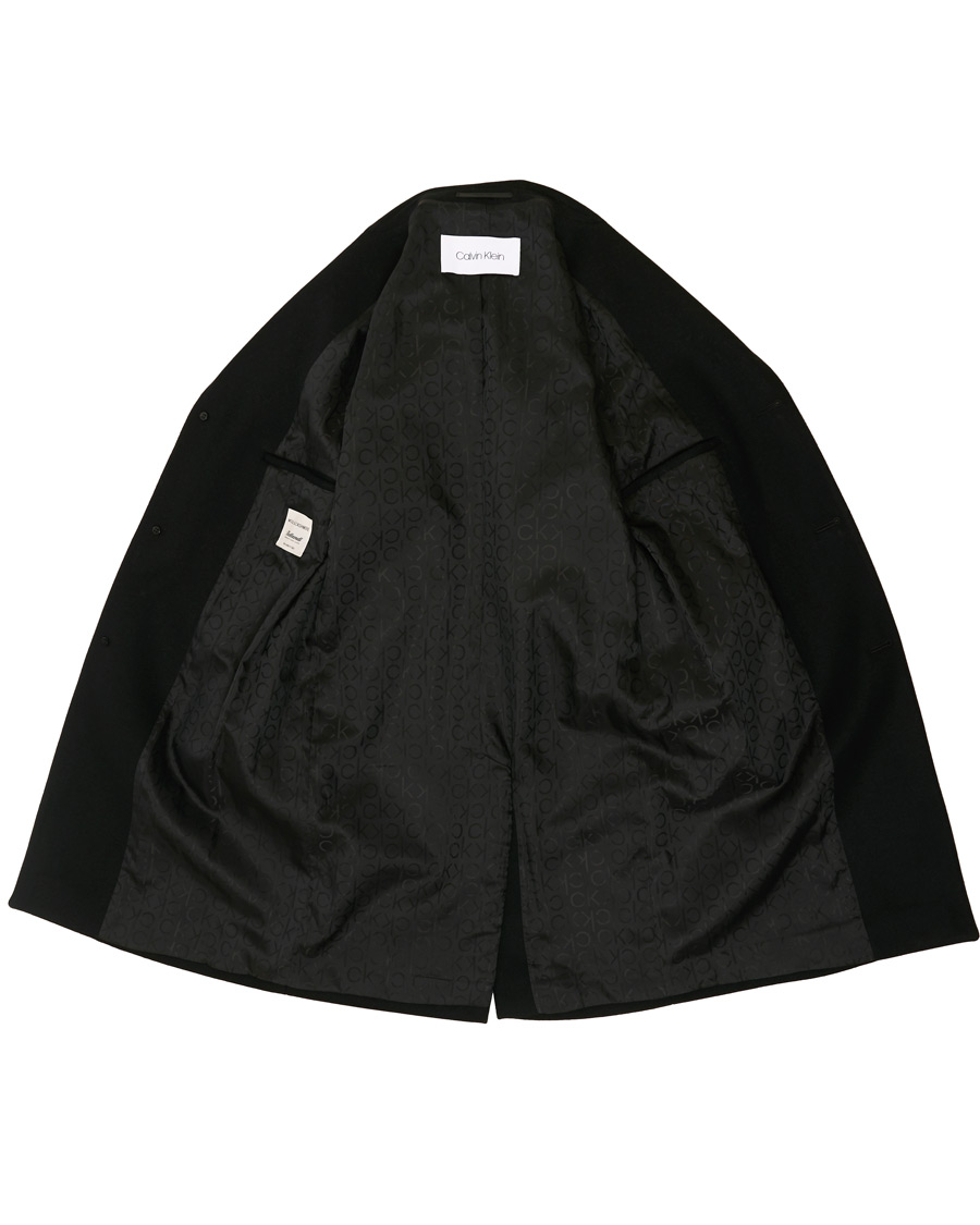 Herren | Jacken | Calvin Klein | Wool/Cashmere Coat Black