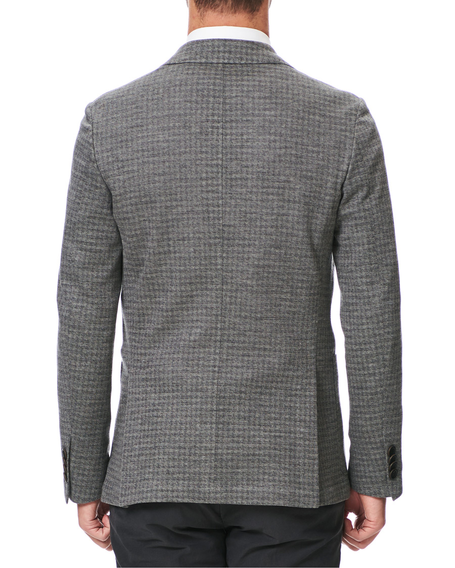 Herren | Sakkos | Canali | Wool Blend Jersey Blazer Light Grey