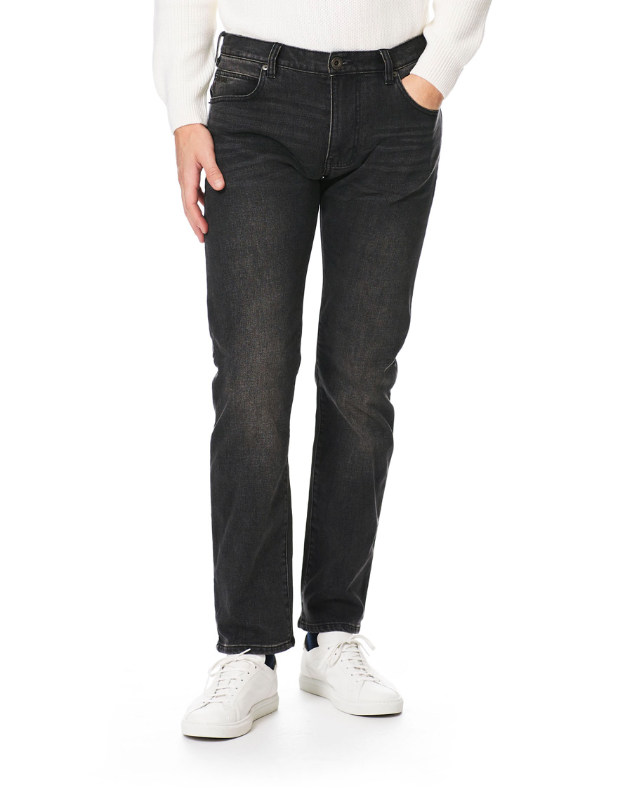 Herren | Jeans | Emporio Armani | Regular Fit Jeans Washed Black