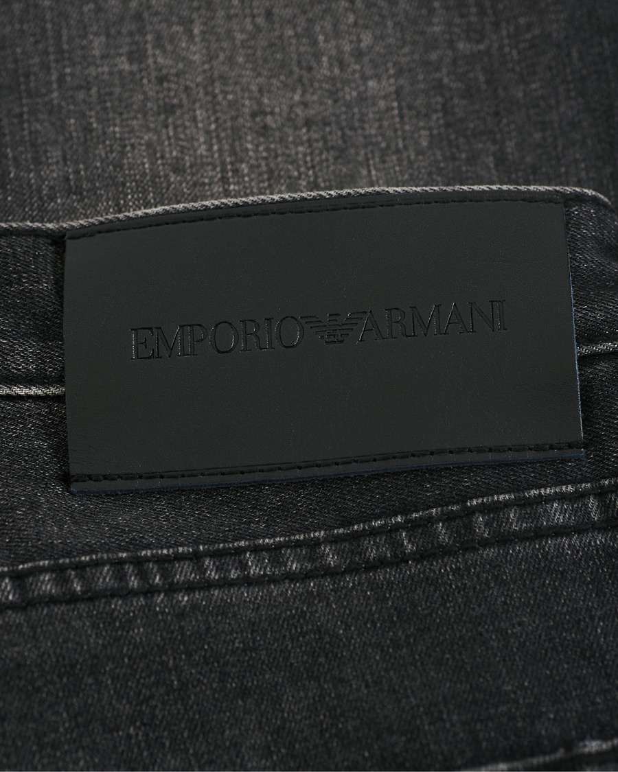 Herren | Jeans | Emporio Armani | Regular Fit Jeans Washed Black