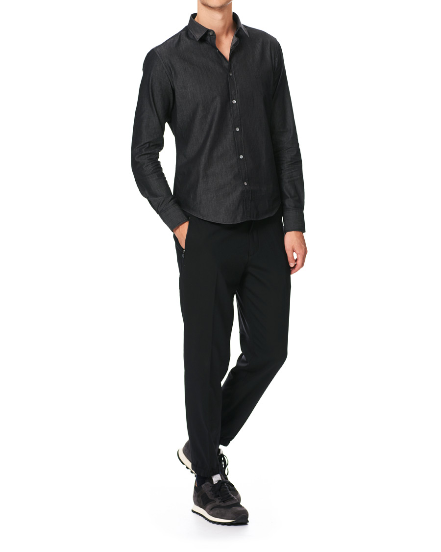 Herren | Hosen | Emporio Armani | Virgin Wool Trousers Black