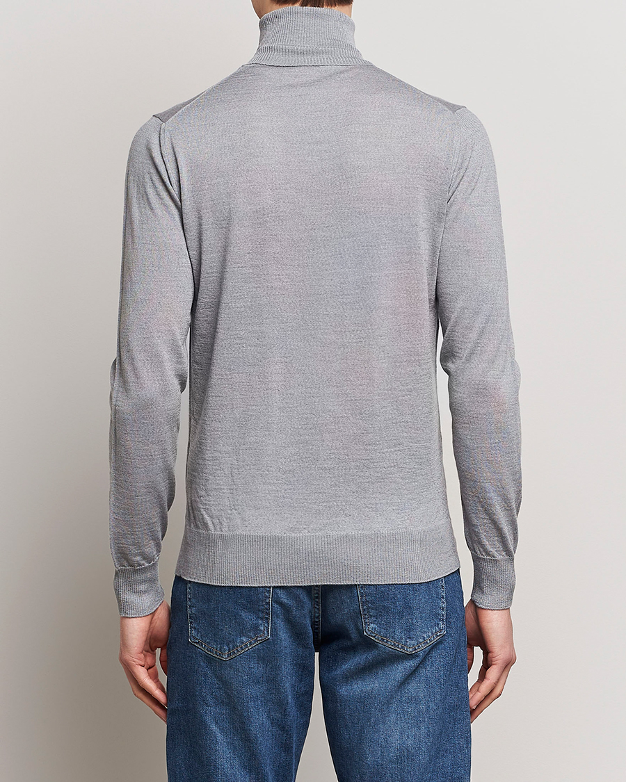 Herren | Pullover | Emporio Armani | Knitted Merio Polo Grey