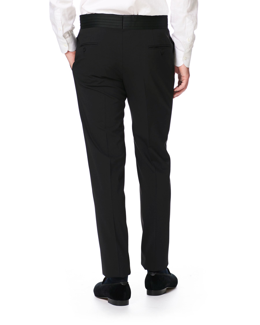 Herren | Anzüge | Emporio Armani | Slim Fit Virgon Wool Shawl Collar Tuxedo Black