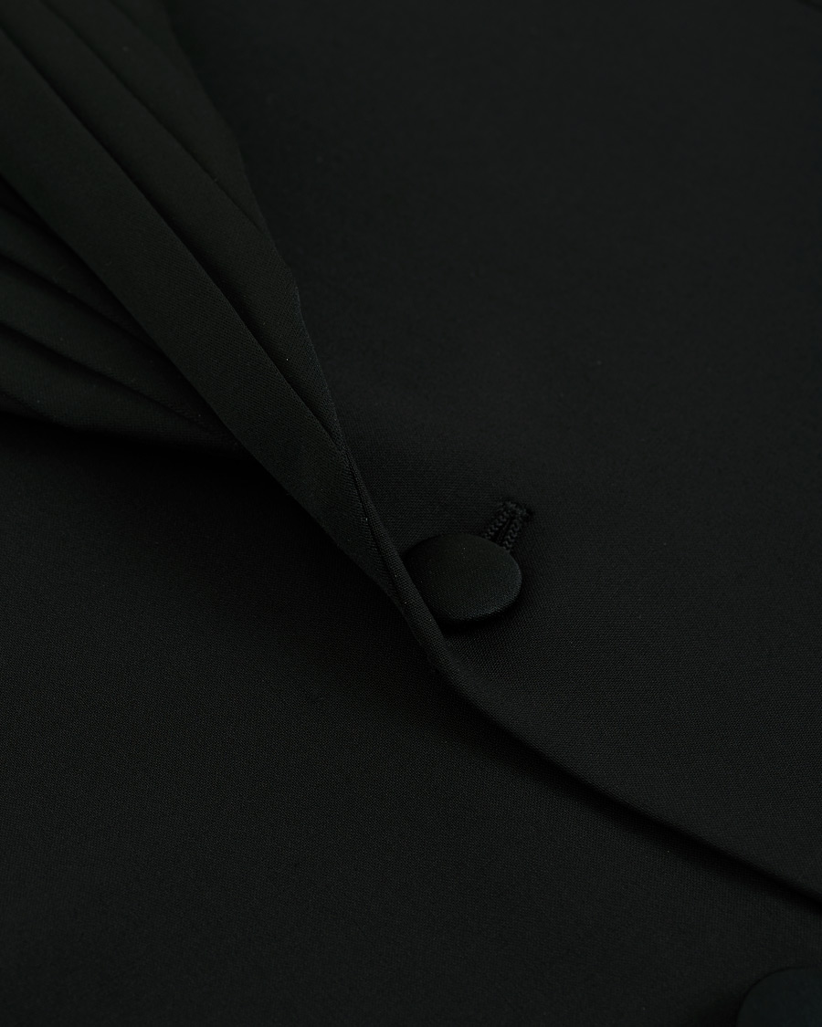 Herren | Anzüge | Emporio Armani | Slim Fit Virgon Wool Shawl Collar Tuxedo Black
