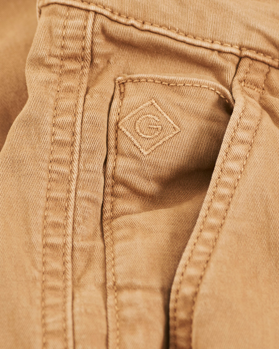 Herren | Hosen | GANT | Regular Fit Cargo Pants Warm Khaki