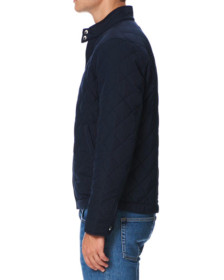 Herren | Jacken | GANT | The Quilted Windcheater Evening Blue
