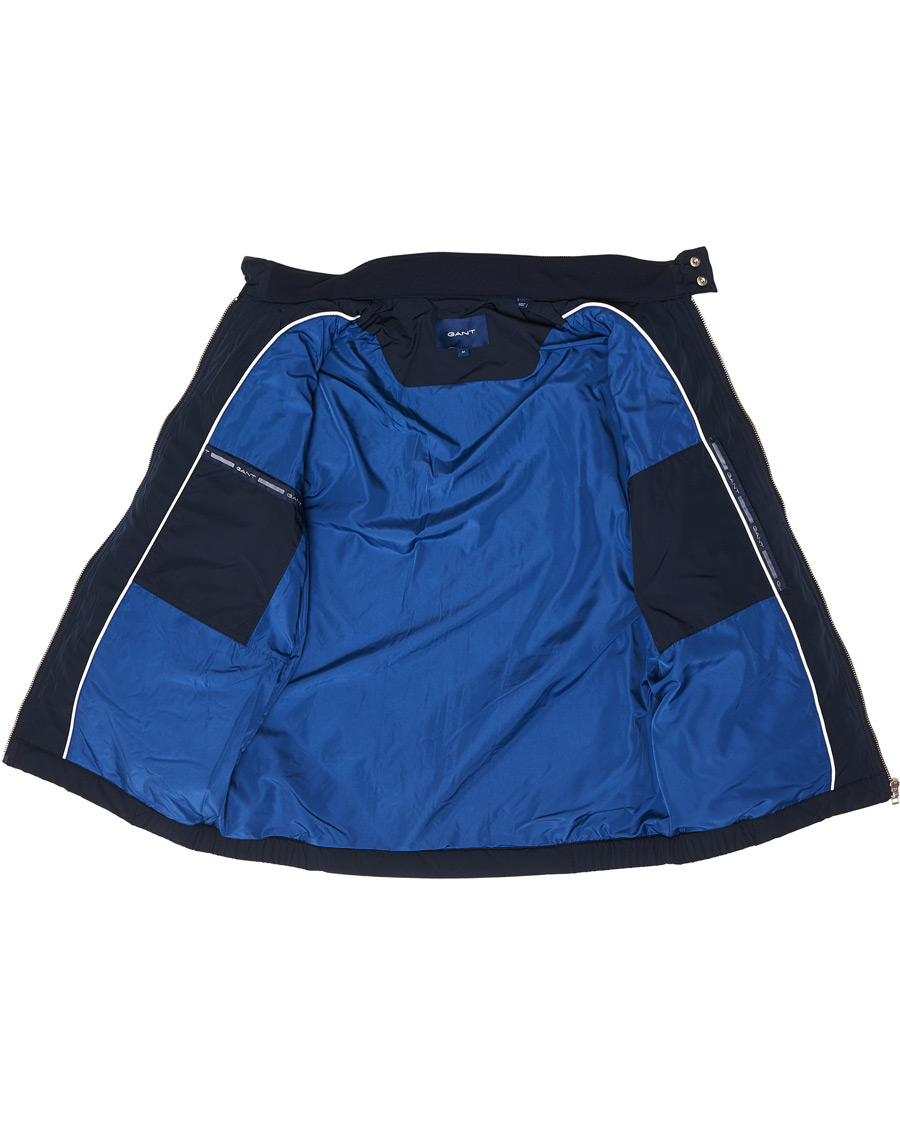 Herren | Jacken | GANT | The Quilted Windcheater Evening Blue