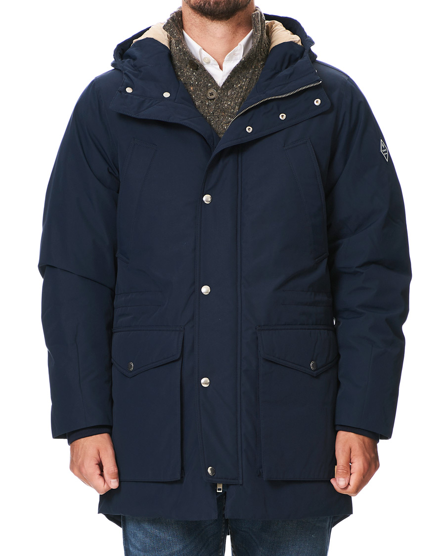 Herren | Jacken | GANT | The Everyday Parka Marine