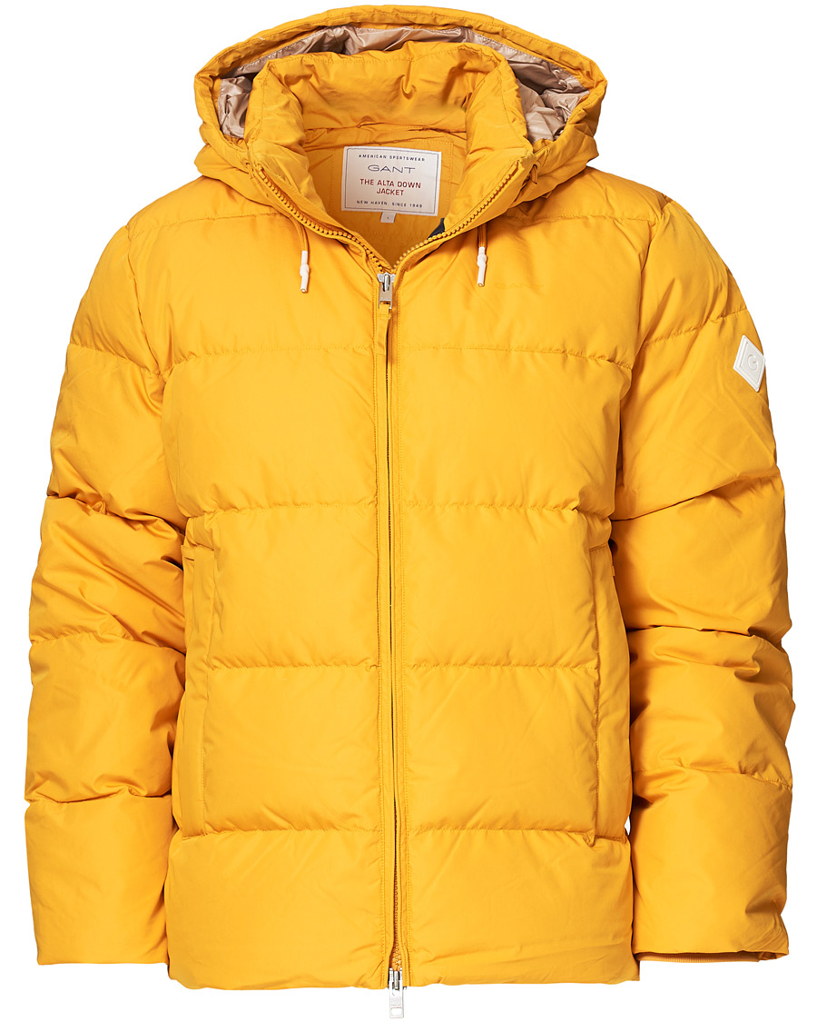 Herren | Jacken | GANT | The Alta Down Jacket Ivy Gold