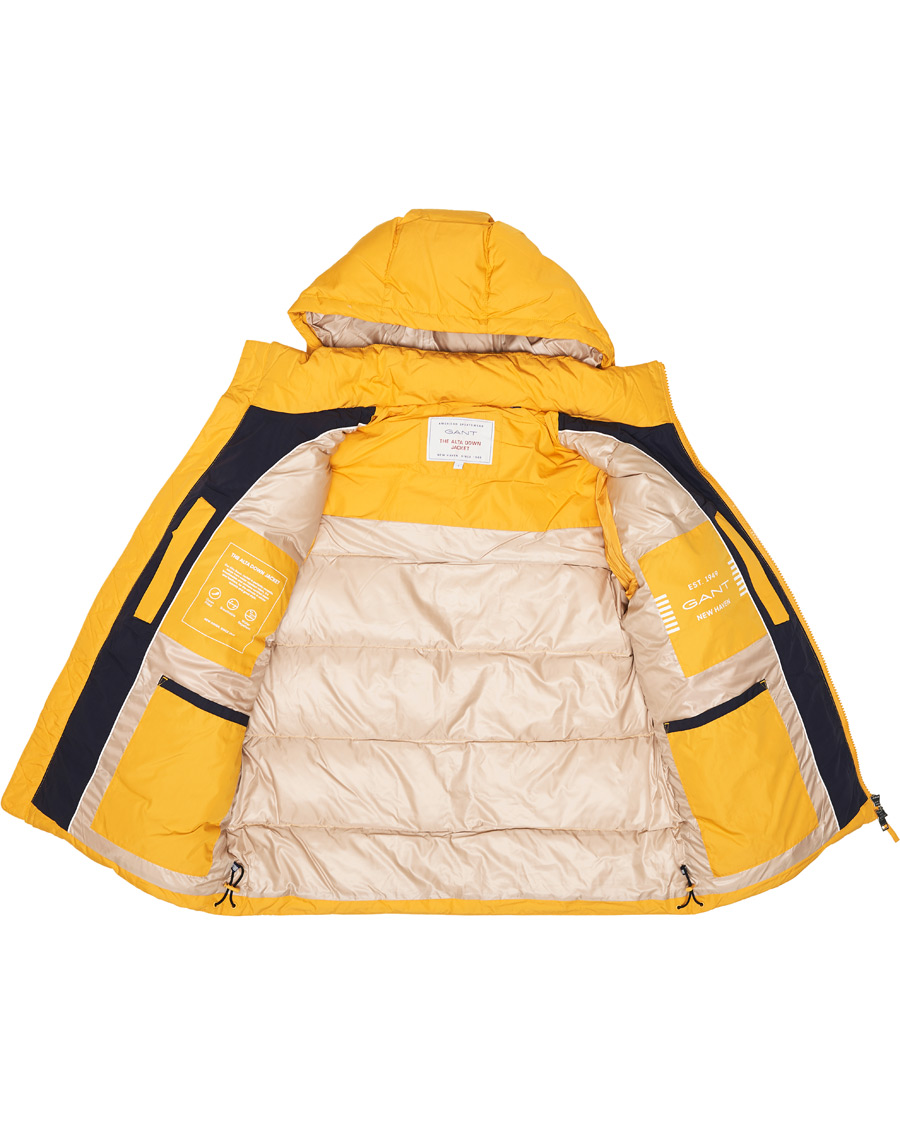 Herren | Jacken | GANT | The Alta Down Jacket Ivy Gold