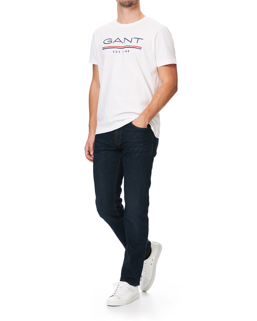 Herren | T-Shirts | GANT | 1949 Logo Tee White