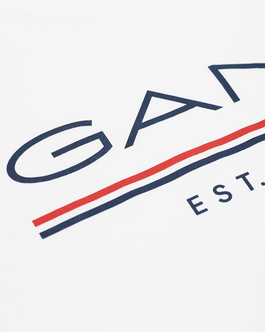 Herren | T-Shirts | GANT | 1949 Logo Tee White