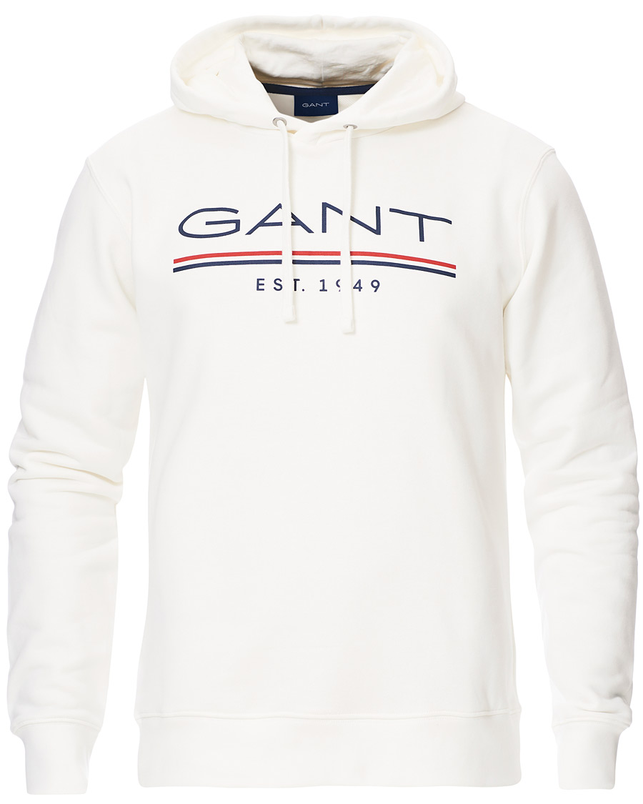 Herren | Pullover | GANT | 1949 Logo Hoodie Eggshell