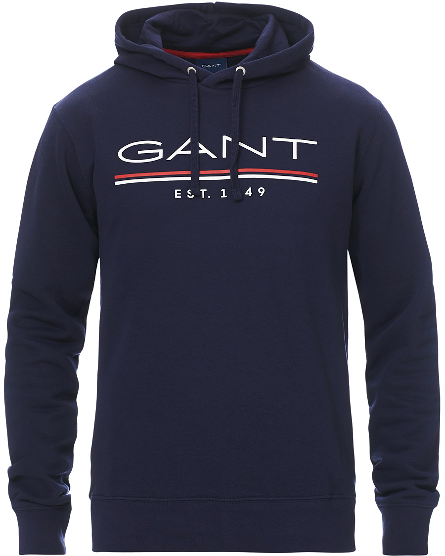 Herren | Pullover | GANT | 1949 Logo Hoodie Classic Blue