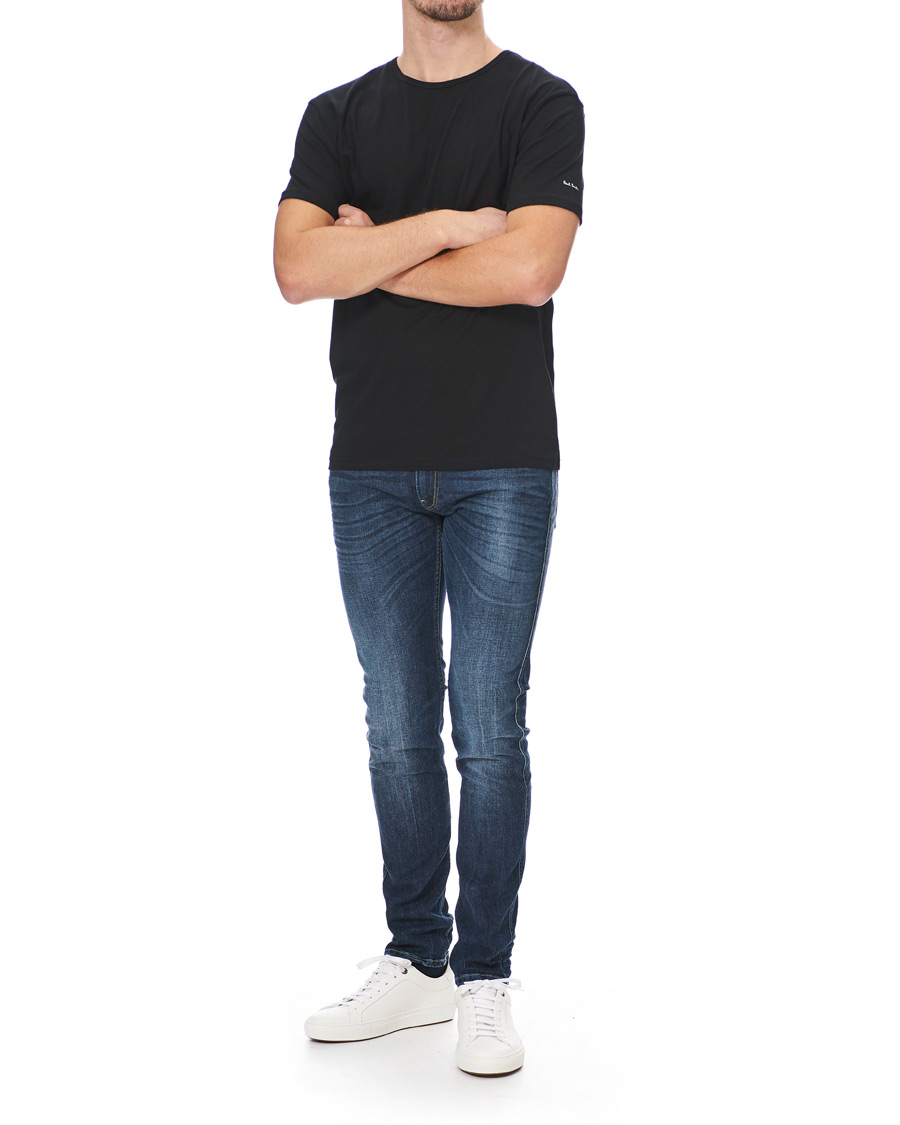 Herren | Paul Smith 3-pack T-shirt White/Black/Grey | Paul Smith | 3-pack T-shirt White/Black/Grey