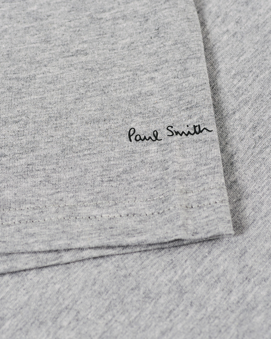 Herren | Paul Smith 3-pack T-shirt White/Black/Grey | Paul Smith | 3-pack T-shirt White/Black/Grey