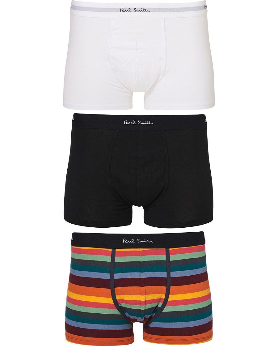 Herren | Unterwäsche | Paul Smith | 3-pack Trunk Black/White/Stripe