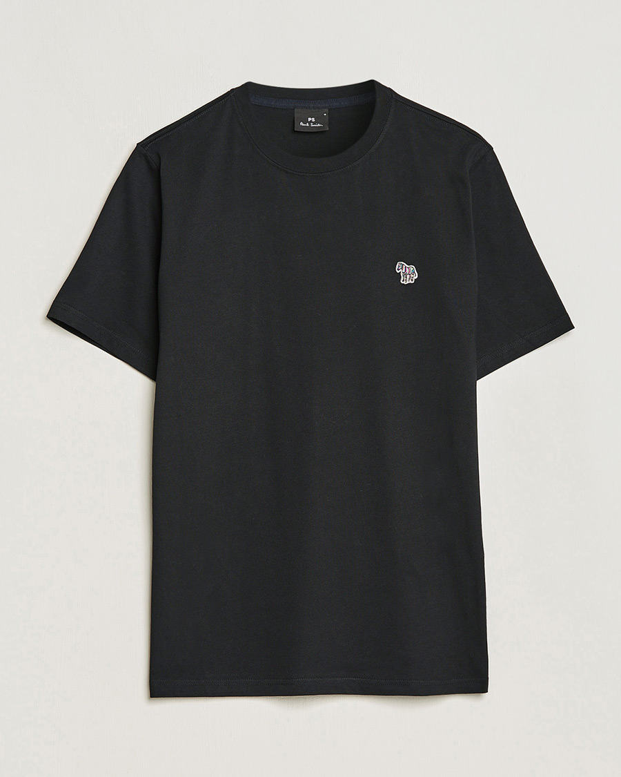 Herren | T-Shirts | PS Paul Smith | Regular Fit Zebra T-Shirt Black