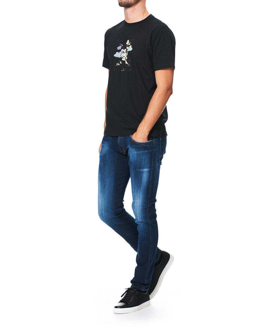 Herren | T-Shirts | PS Paul Smith | Monkey in The Sky Tee Black
