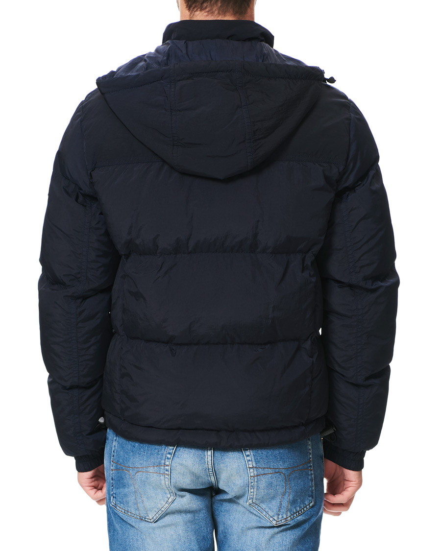 Herren | Jacken | BOSS ORANGE | BOSS Casual Olooh Down Hooded Jacket Dark Blue