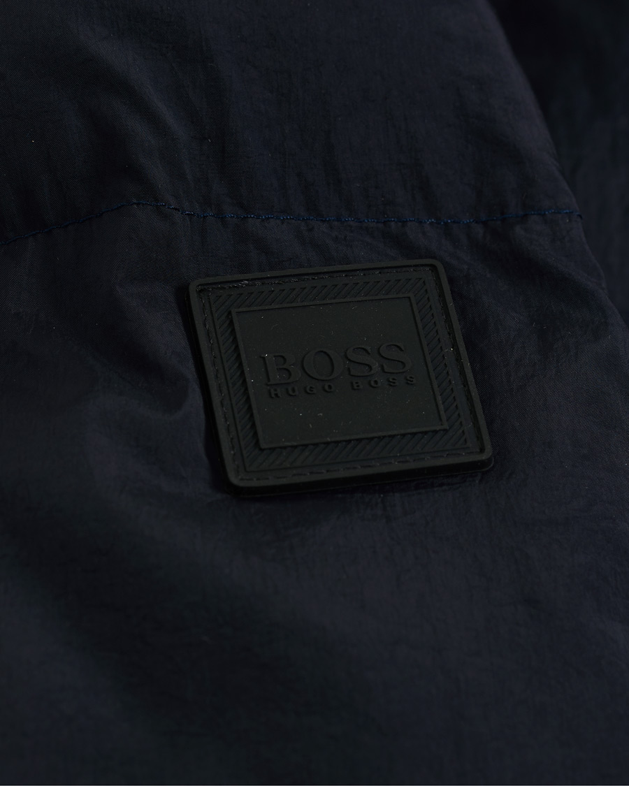 Herren | Jacken | BOSS ORANGE | BOSS Casual Olooh Down Hooded Jacket Dark Blue