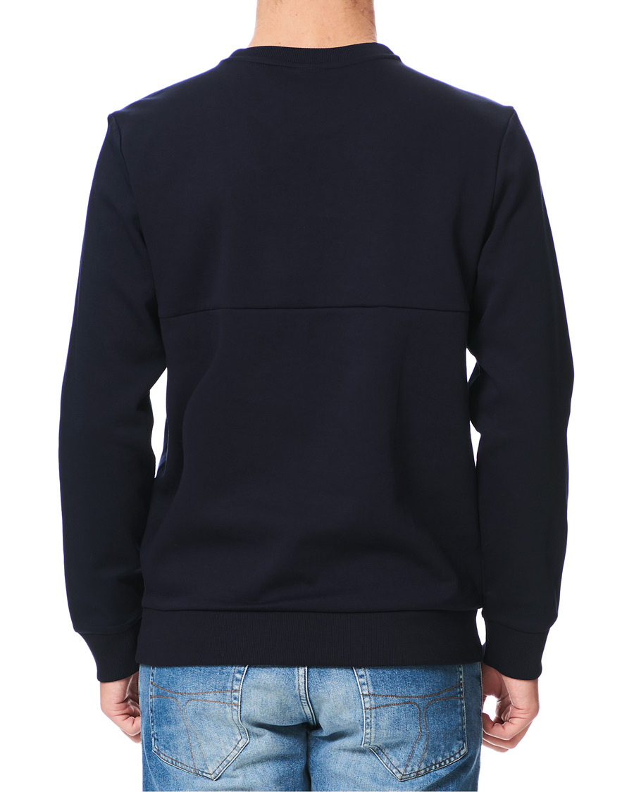 Herren | Pullover | BOSS GREEN | BOSS Athleisure Salbo Crew Neck Sweater Navy/Gold