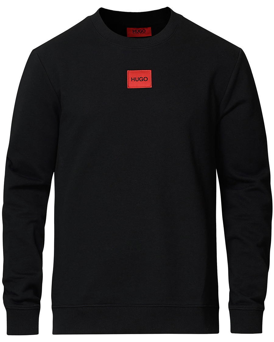Herren | Pullover | HUGO | Diragol Logo Sweatshirt Black