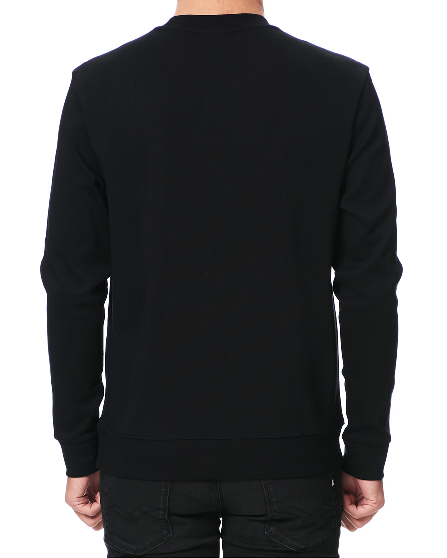 Herren | Pullover | HUGO | Dicago Logo Crew Neck Sweatshirt Black