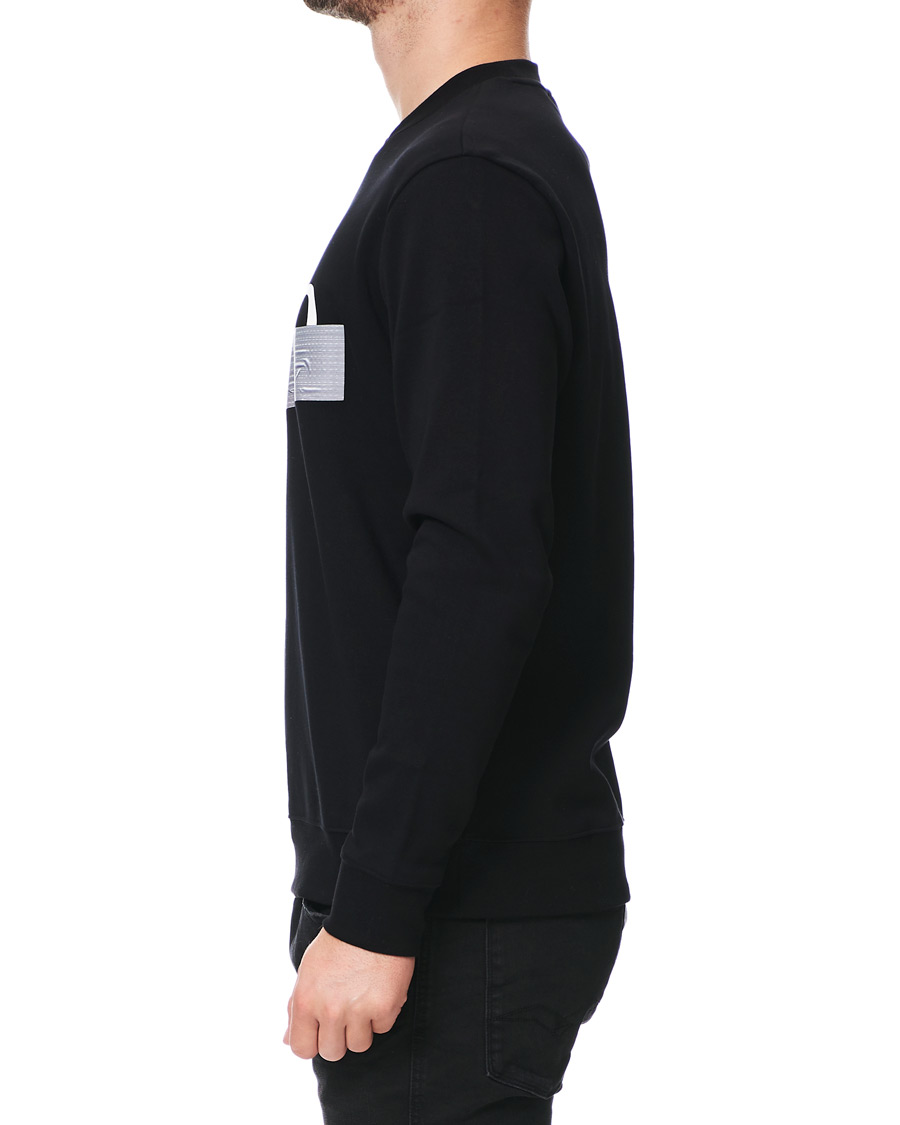 Herren | Pullover | HUGO | Dicago Logo Crew Neck Sweatshirt Black