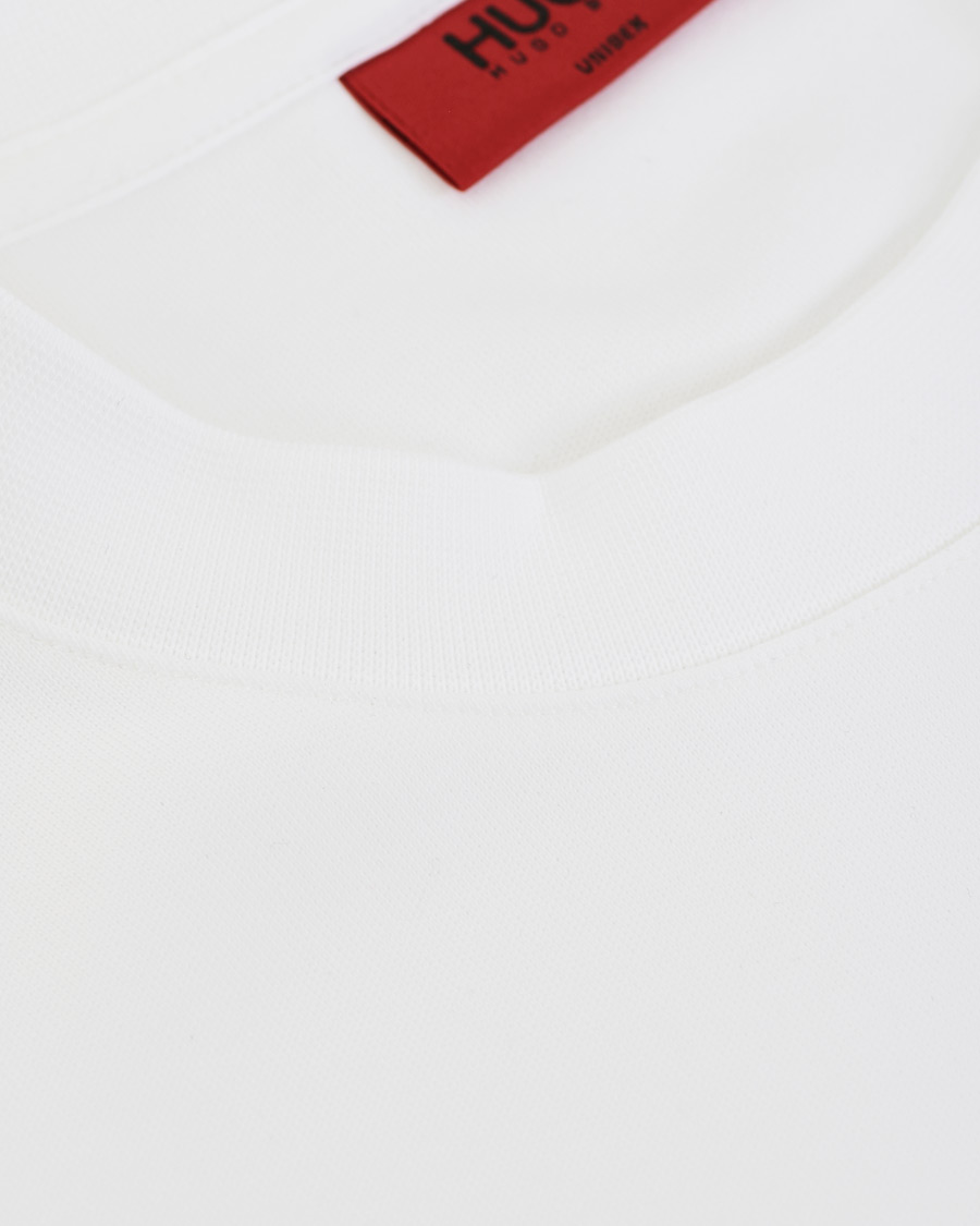 Herren | Pullover | HUGO | Dicago Logo Crew Neck Sweatshirt White
