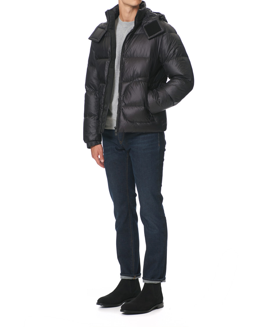 Herren | Jacken | BOSS BLACK | BOSS Dolera Ripstop Hooded Down Jacket Black