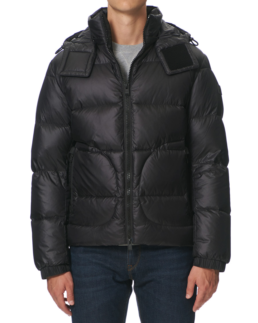 Herren | Jacken | BOSS BLACK | BOSS Dolera Ripstop Hooded Down Jacket Black