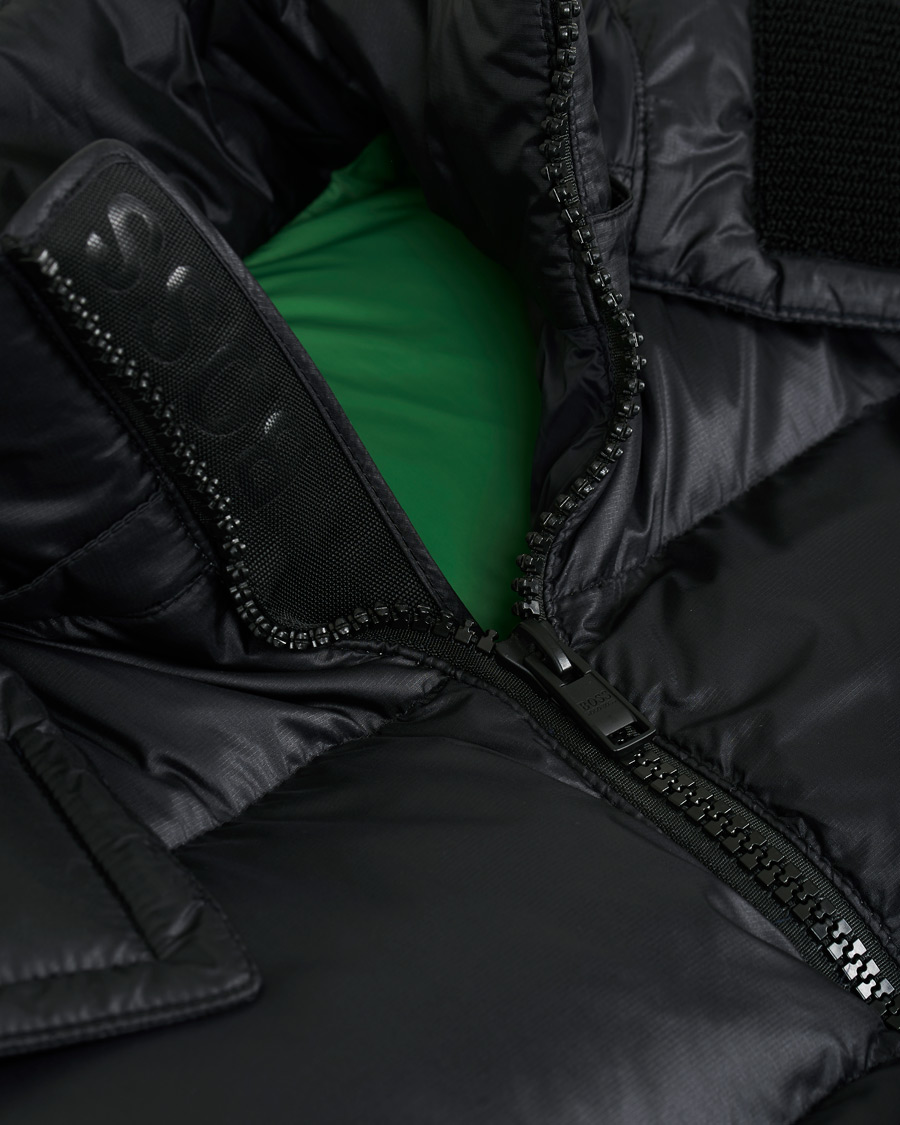 Herren | Jacken | BOSS BLACK | BOSS Dolera Ripstop Hooded Down Jacket Black