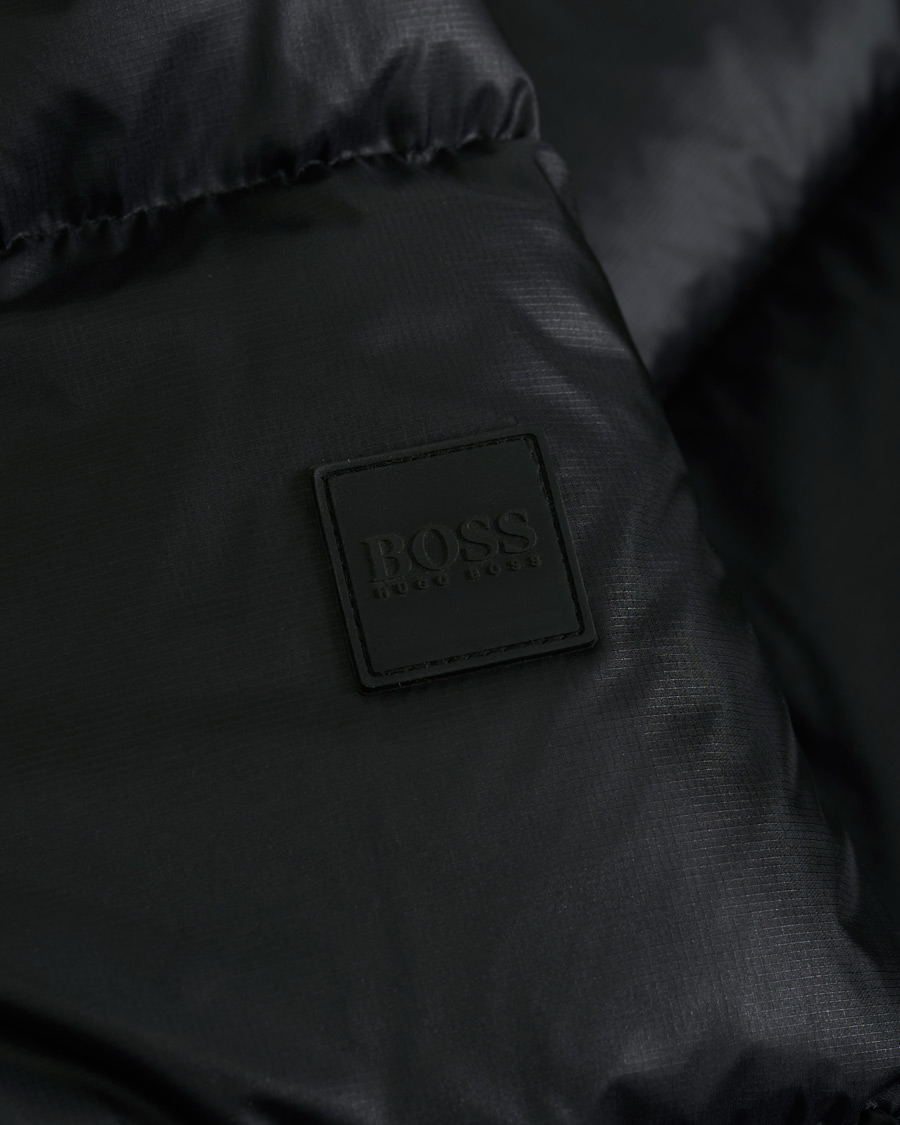 Herren | Jacken | BOSS BLACK | BOSS Dolera Ripstop Hooded Down Jacket Black