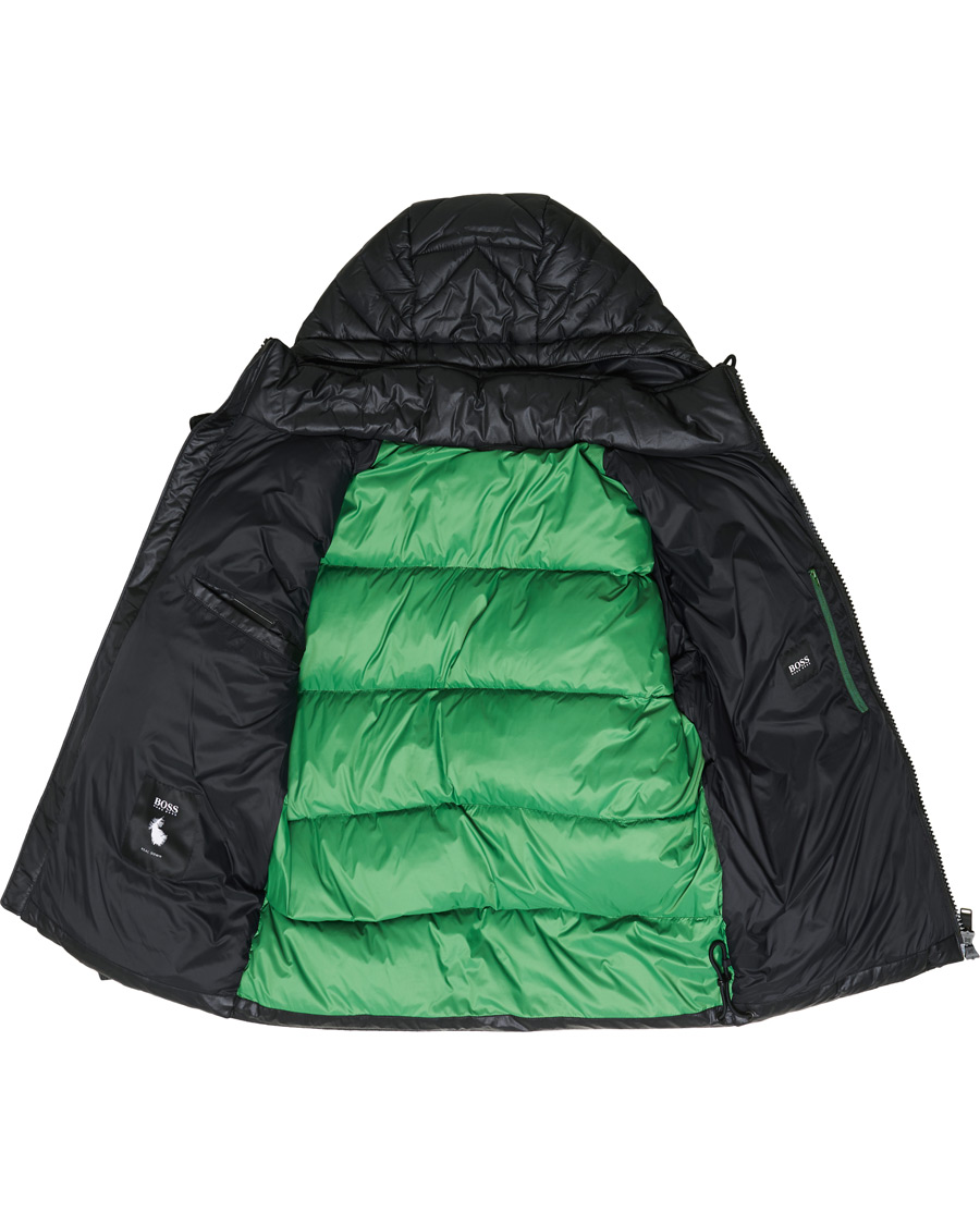 Herren | Jacken | BOSS BLACK | BOSS Dolera Ripstop Hooded Down Jacket Black