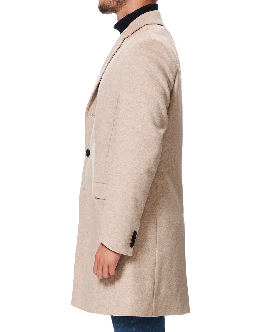 Herren | Jacken | HUGO | Migor Wool Coat Light Beige