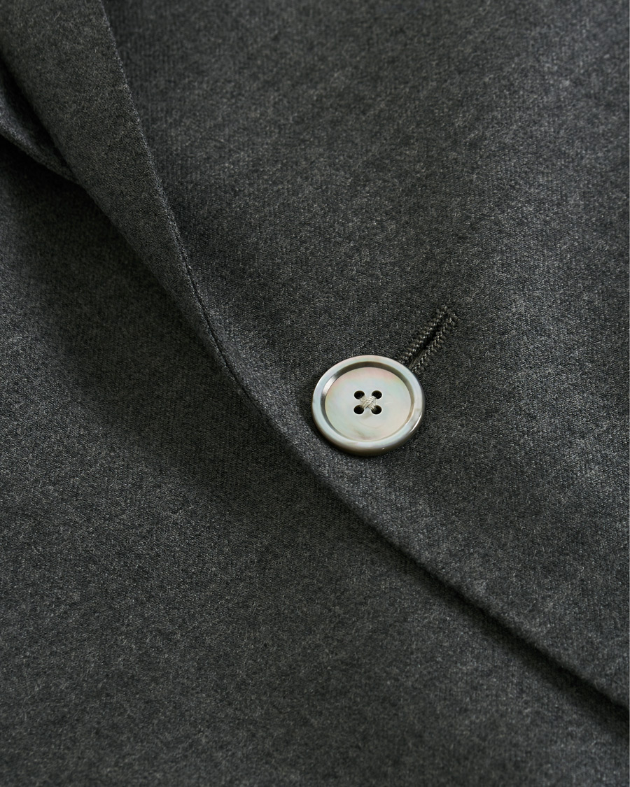 Herren | Sakkos | BOSS BLACK | BOSS Hartley Flannel Blazer Dark Grey