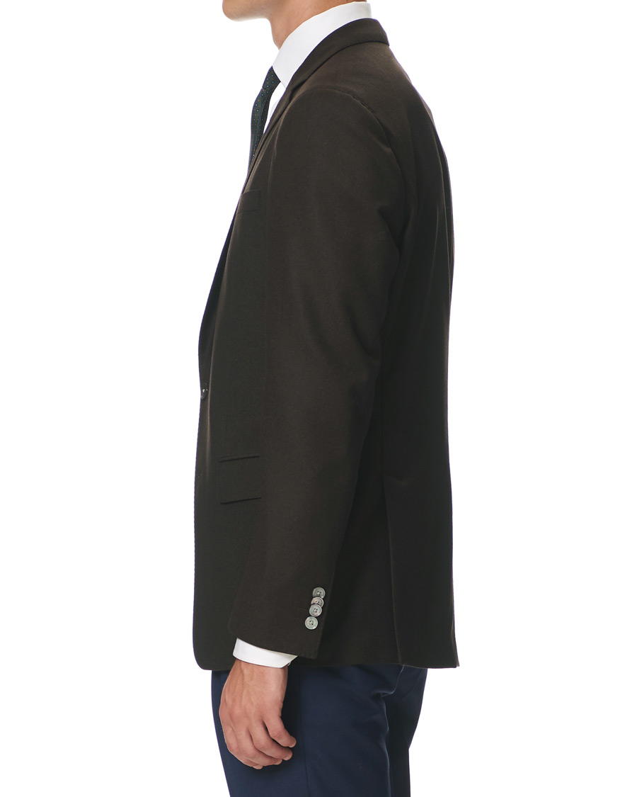 Herren | Sakkos | BOSS BLACK | BOSS Hartley Flannel Blazer Dark Brown