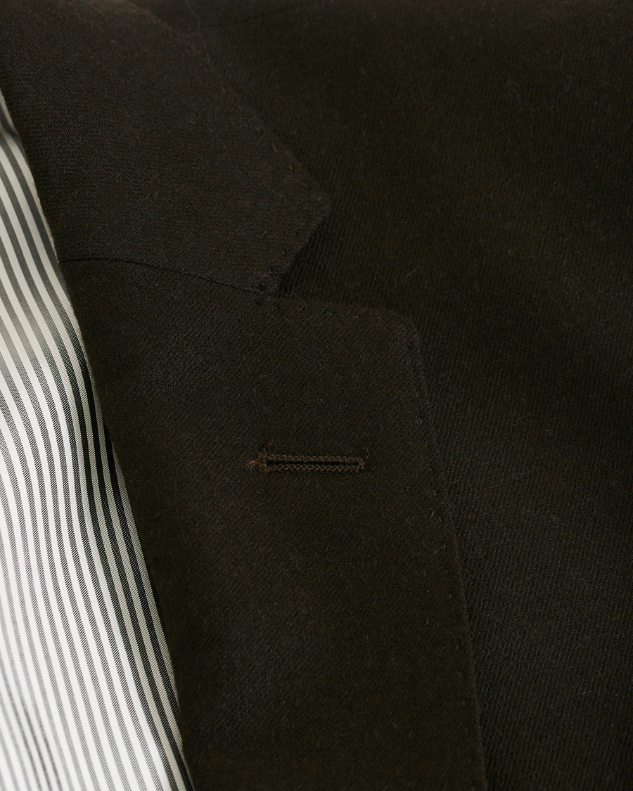 Herren | Sakkos | BOSS BLACK | BOSS Hartley Flannel Blazer Dark Brown