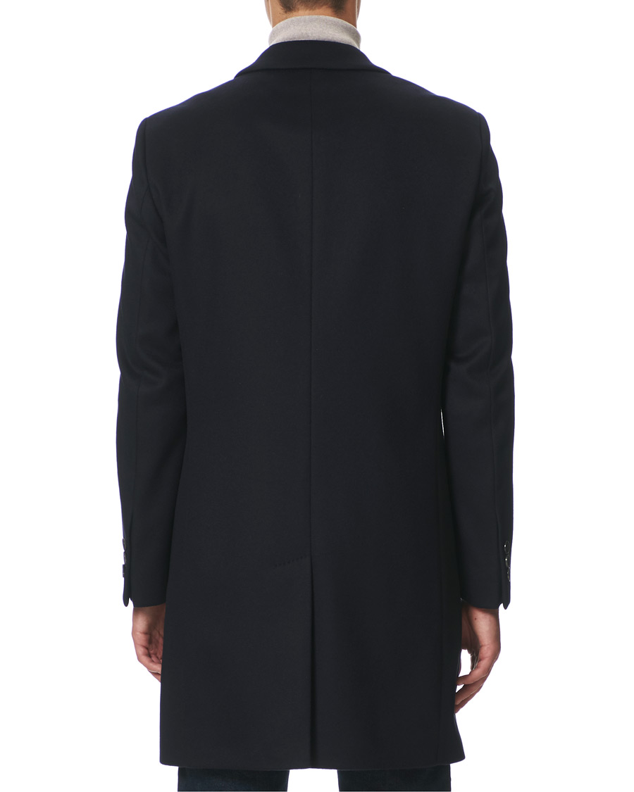 Herren | Jacken | BOSS BLACK | BOSS Nye Wool/Cashmere Coat Dark Blue